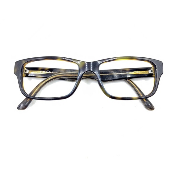 Prada VPR 16M ZXH-1O1 Tortoise Brown Eyeglasses Frames 53-16 140 Italy Designer - Picture 12 of 12